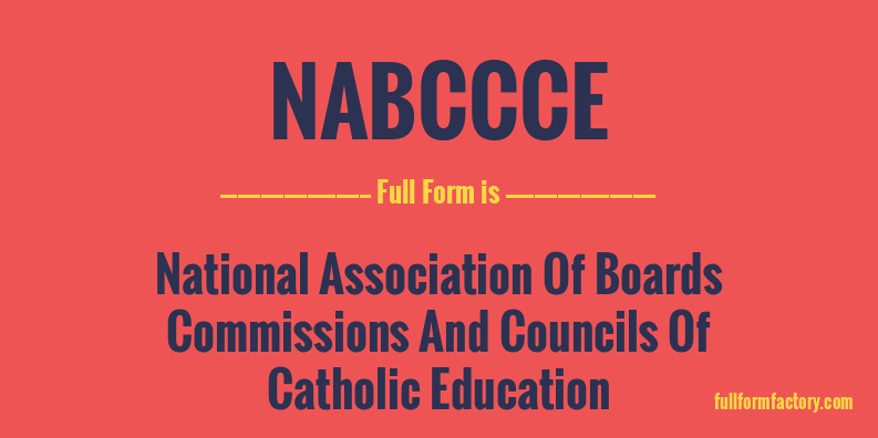 nabccce-full-form