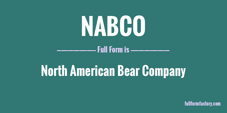 nabco-full-form