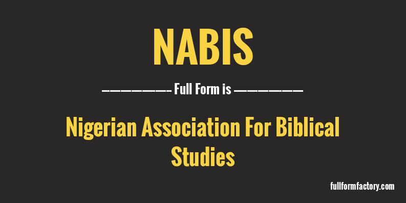 nabis-full-form