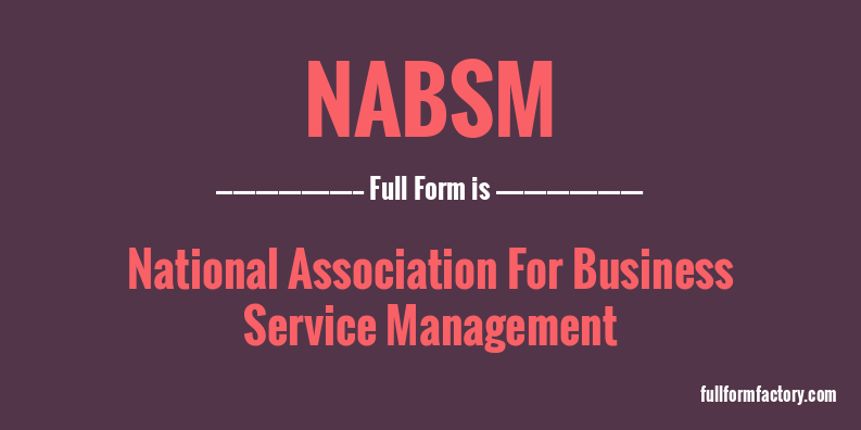 nabsm-full-form