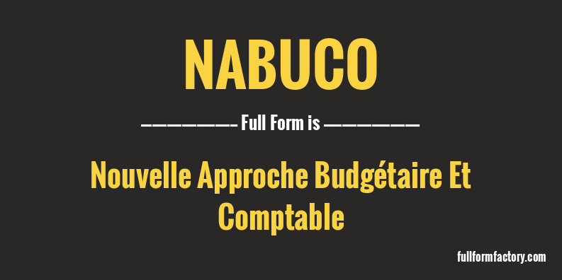 nabuco-full-form