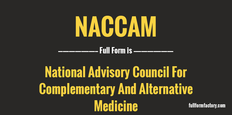 naccam-full-form