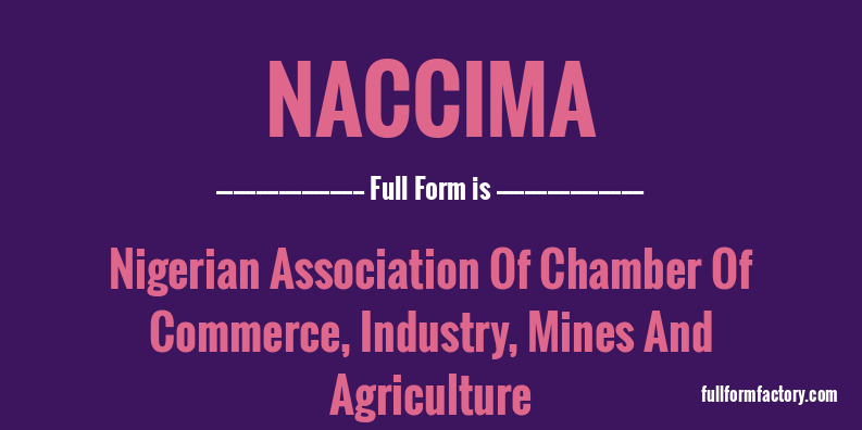 naccima-full-form
