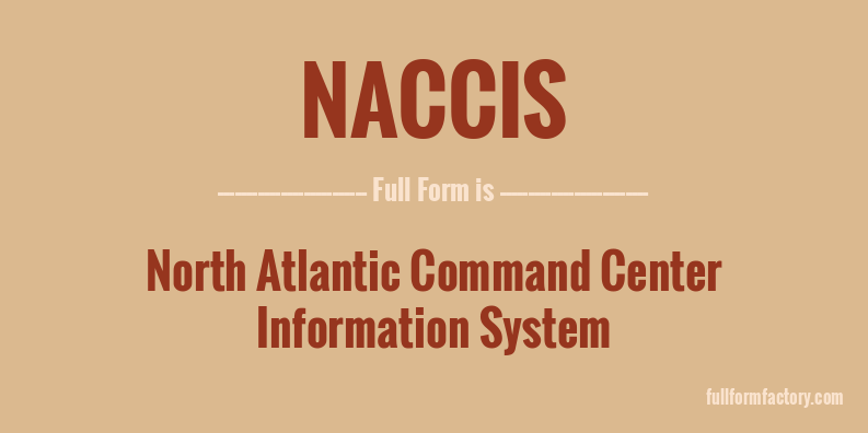 naccis-full-form