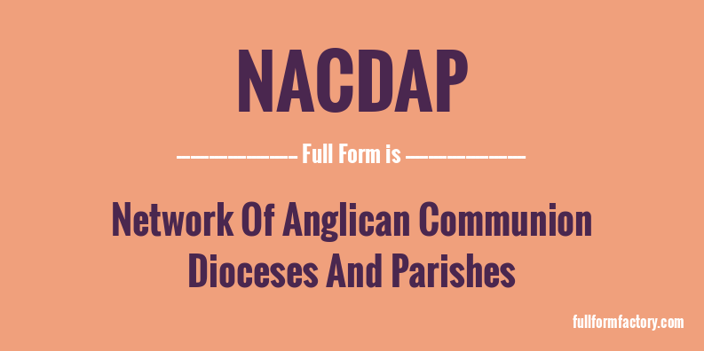 nacdap-full-form