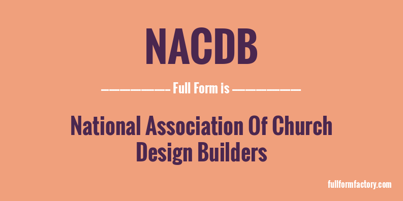 nacdb-full-form