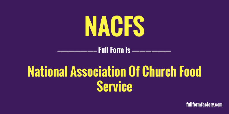 nacfs-full-form