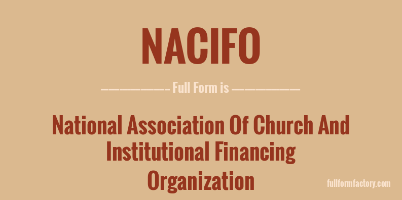 nacifo-full-form