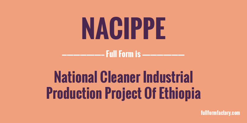nacippe-full-form