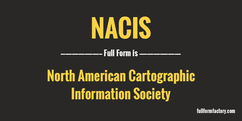 nacis-full-form