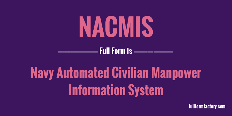 nacmis-full-form