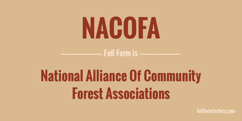 nacofa-full-form