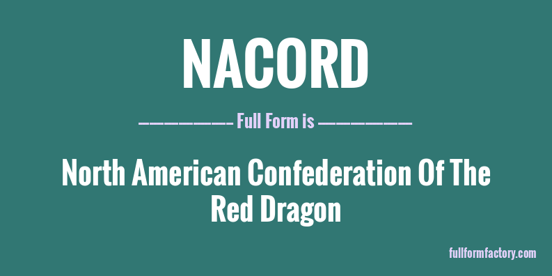 nacord-full-form