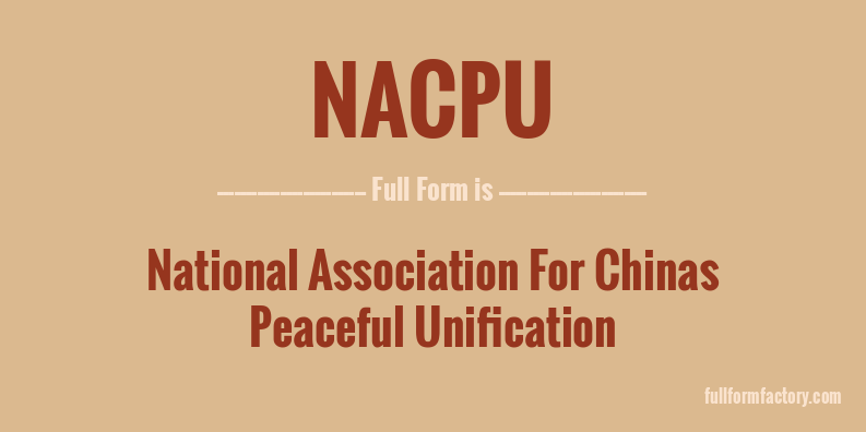 nacpu-full-form