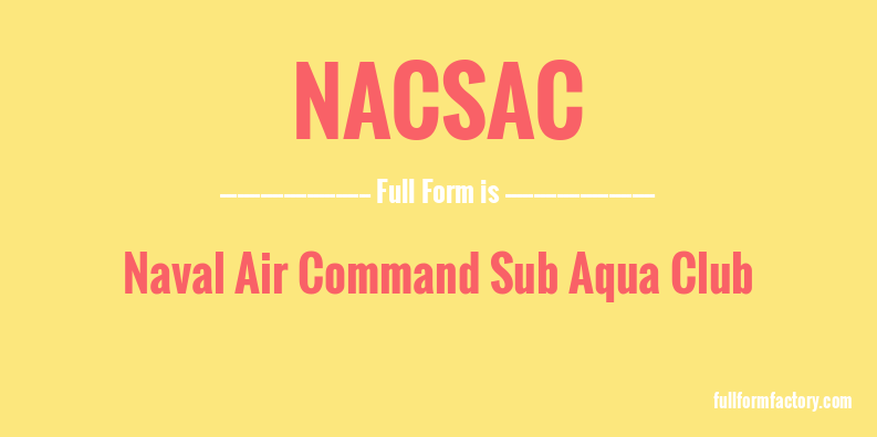 nacsac-full-form