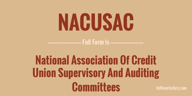 nacusac-full-form