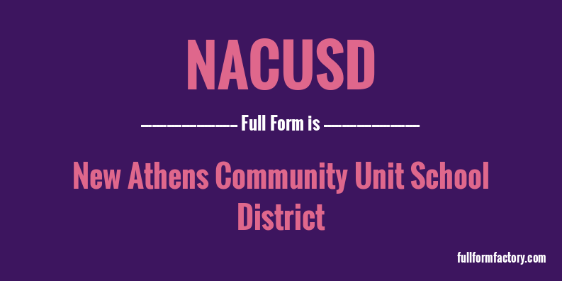 nacusd-full-form