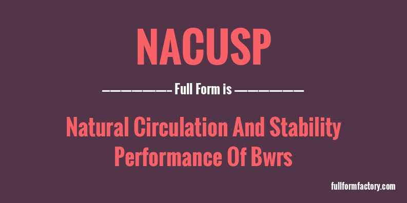 nacusp-full-form