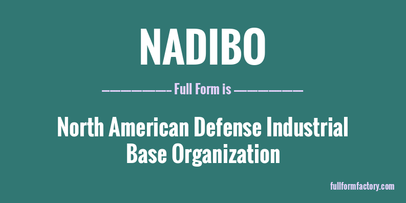 nadibo-full-form