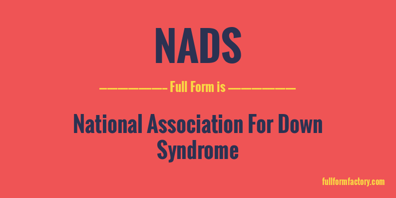 nads-full-form
