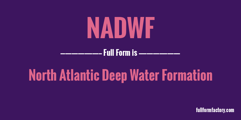 nadwf-full-form