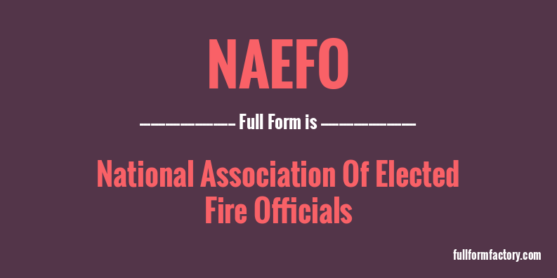 naefo-full-form