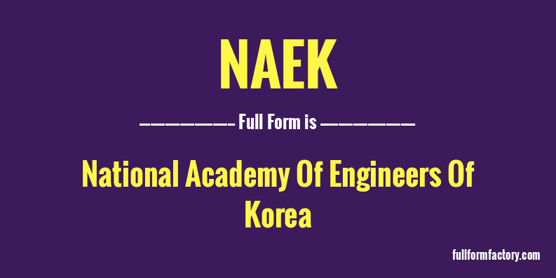 naek-full-form