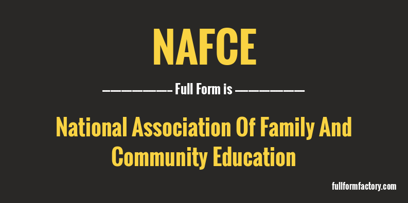 nafce-full-form