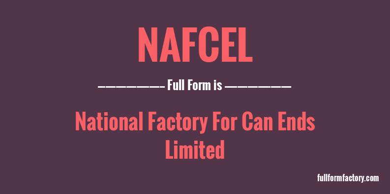 nafcel-full-form