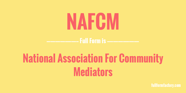 nafcm-full-form