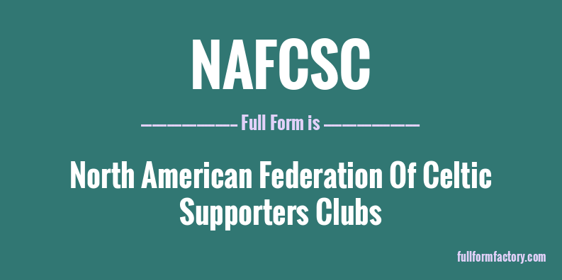 nafcsc-full-form