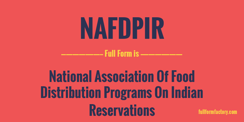 nafdpir-full-form