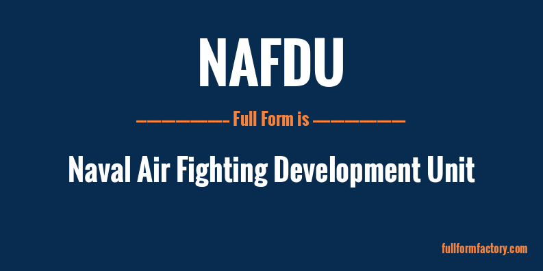 nafdu-full-form