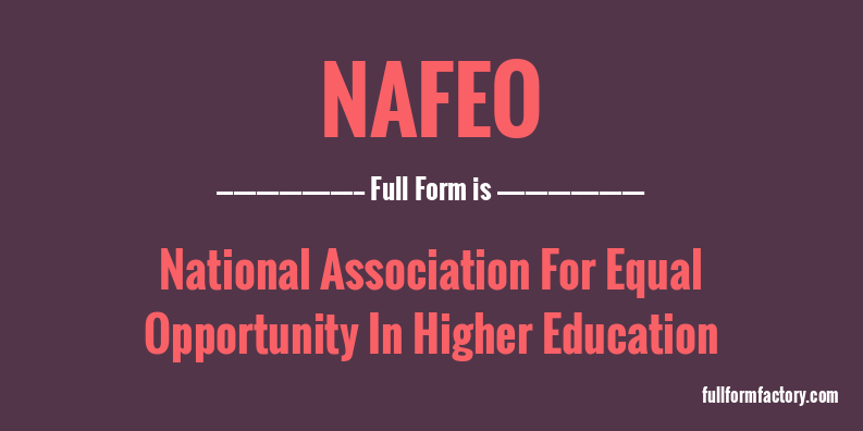 nafeo-full-form