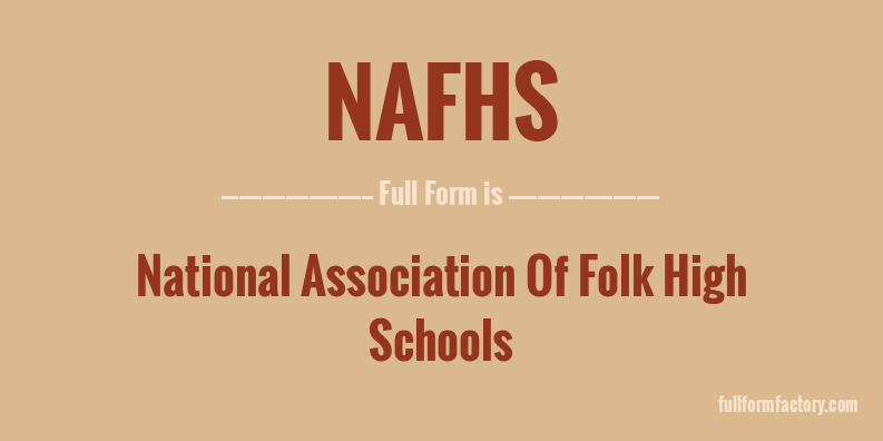 nafhs-full-form