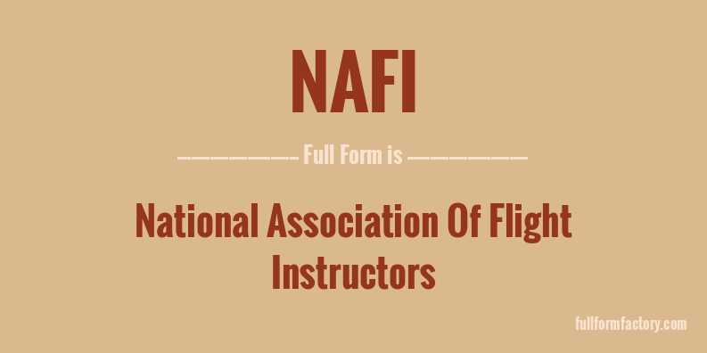 nafi-full-form