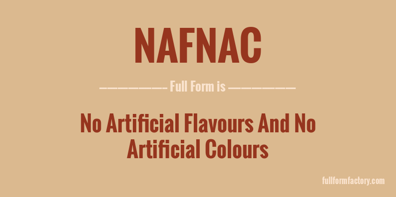 nafnac-full-form