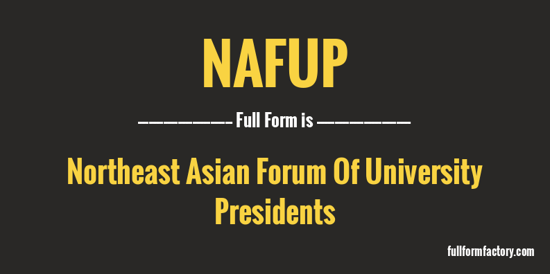 nafup-full-form