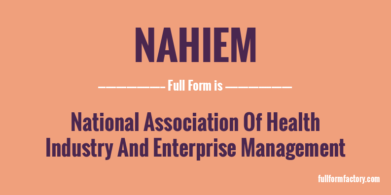 nahiem-full-form