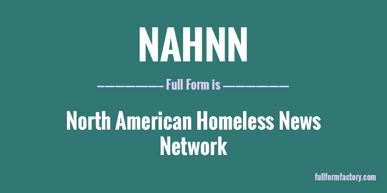 nahnn-full-form