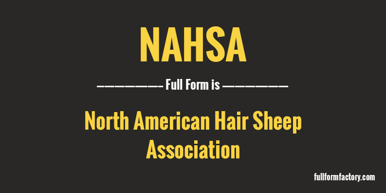 nahsa-full-form