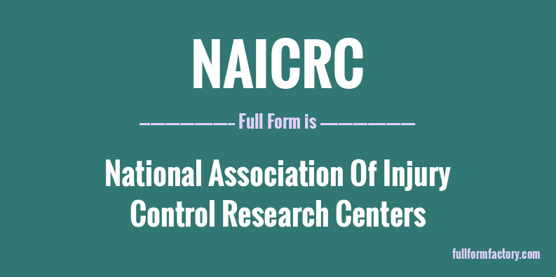 naicrc-full-form