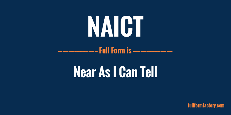 naict-full-form