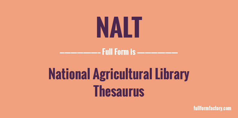 nalt-full-form