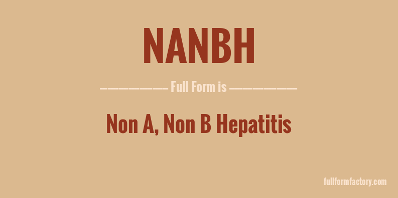 nanbh-full-form