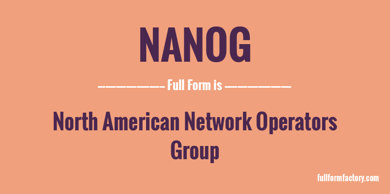 nanog-full-form