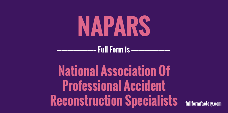napars-full-form