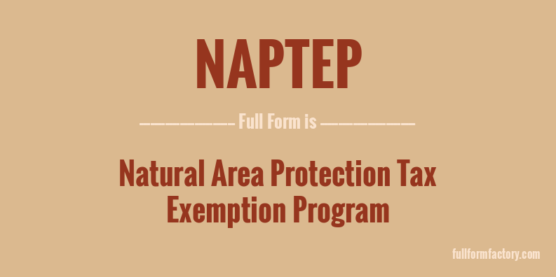 naptep-full-form