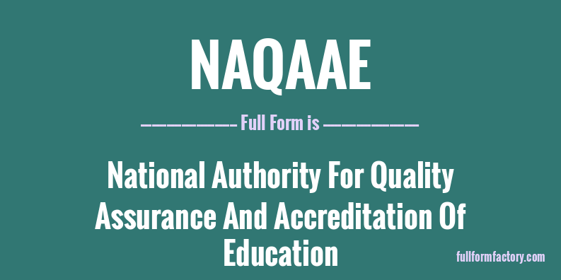 naqaae-full-form