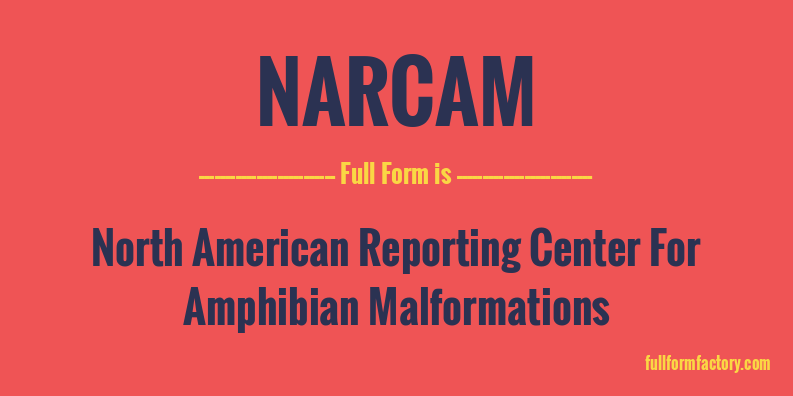 narcam-full-form